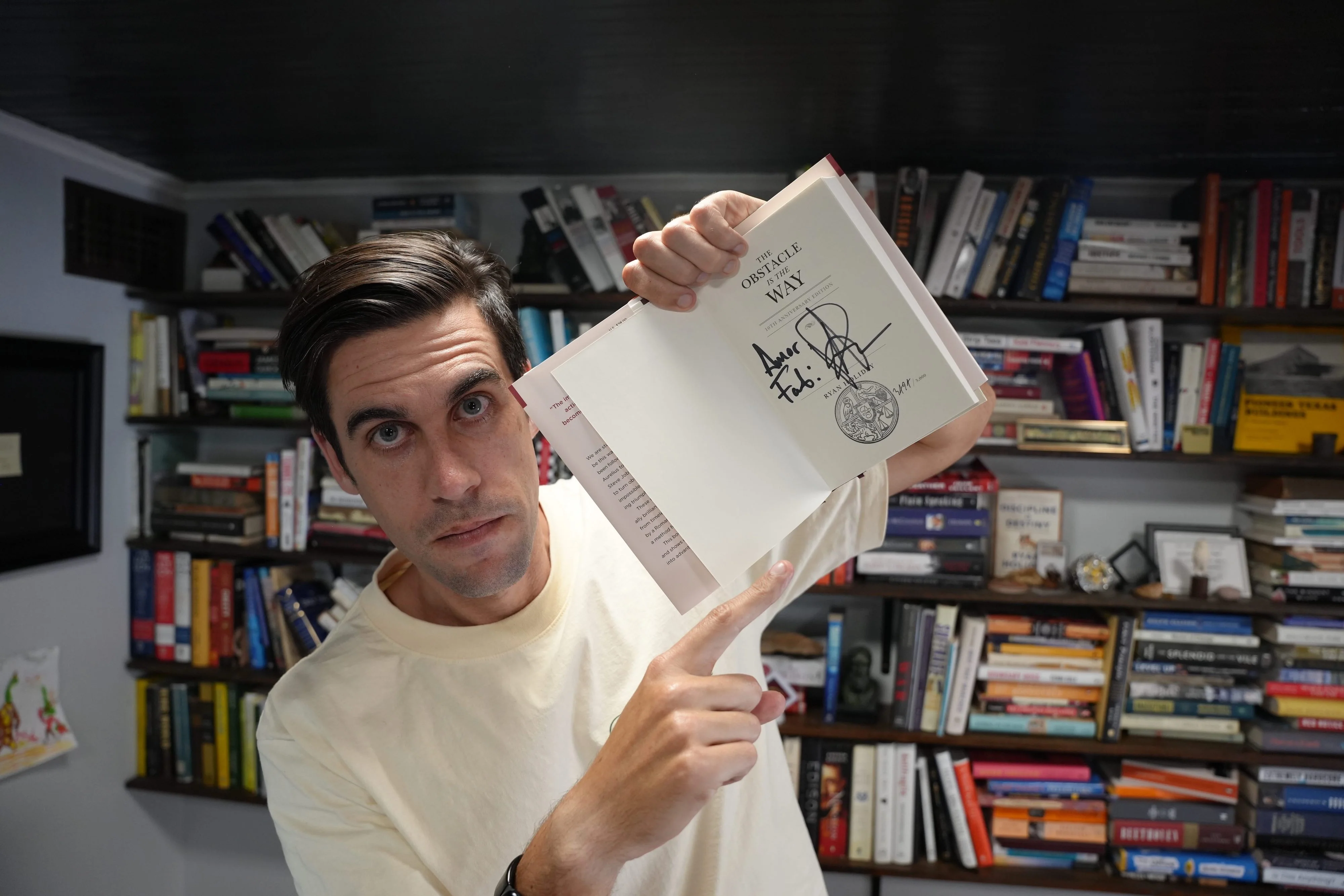 The Obstacle Is The Way 10th Anniversary Edition (SIGNED EDITION) - Image 2